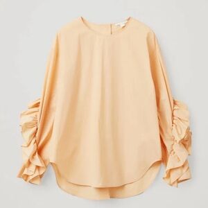 COS Ruffle Sleeve shirt